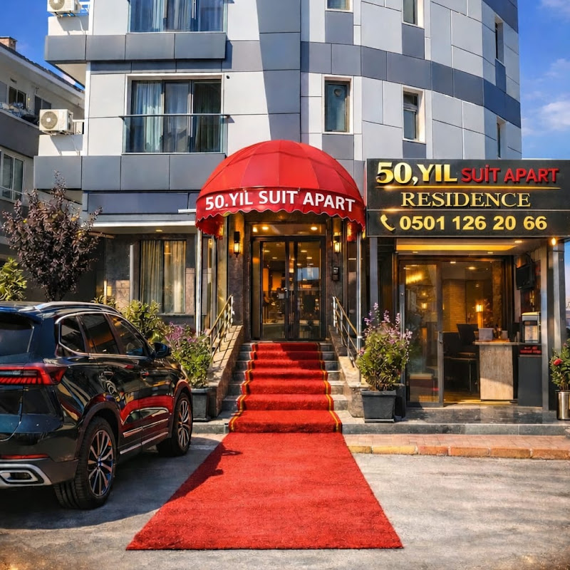 50.yil süit apart